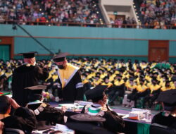 Dihadiri Menko Perekonomian & Gubernur DKI, Rektor Unas Sampaikan Komitmen Peningkatan SDM Hadapi Era Digital di Acara Wisuda