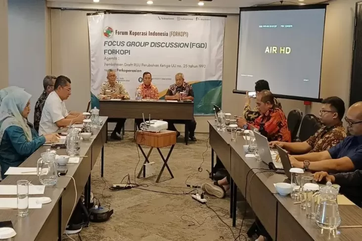 Gelar FGD, Forkopi dan Kementerian Koperasi Bahas Poin-poin Draft Revisi RUU Perkoperasian